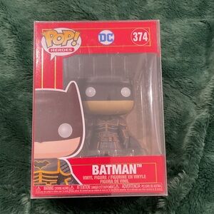 Funko Pop Heroes Red and Black Batman Figure